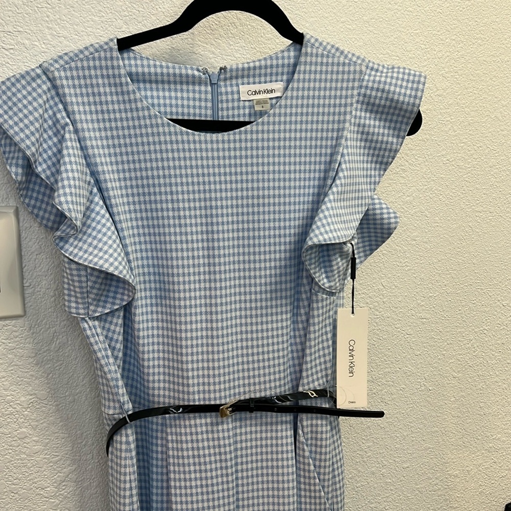 Calvin Klein Plaid Jumpsuit